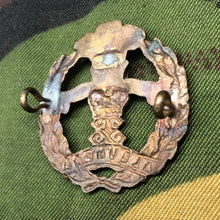 Load image into Gallery viewer, Original British Army WW2 Collar Badge - Middlesex Regiment - The Militaria Shop
