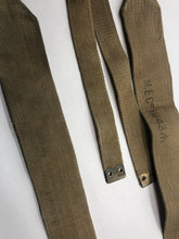 Load image into Gallery viewer, Original WW2 37 Patternn Webbing British Army L Strap Set - WW2 Dated
