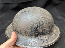 Load image into Gallery viewer, Original WW2 British Civil Defence Home Front Rescue Helmet Complete
