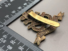 Load image into Gallery viewer, Original WW2 British Army North Stafford Regiment Cap Badge
