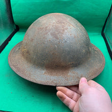 Load image into Gallery viewer, Original WW2 British Civil Defence Mk2 Brodie Helmet
