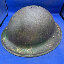 Load image into Gallery viewer, Original British Army Mk2 Combat Helmet - Untouched WW2 Example
