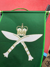 Load image into Gallery viewer, Interesting British Army Gurkha Regiment Small Banner
