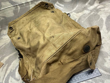 Load image into Gallery viewer, Original WW2 British Army GSR Gas Mask Bag - Early Pattern
