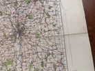 Original WW2 British Army GSGS OS Map of Great Britain - Worcester - The Militaria Shop