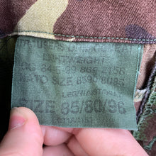 Load image into Gallery viewer, Genuine British Army DPM Camouflaged Combat Trousers Lightweight - Size 85/80/96
