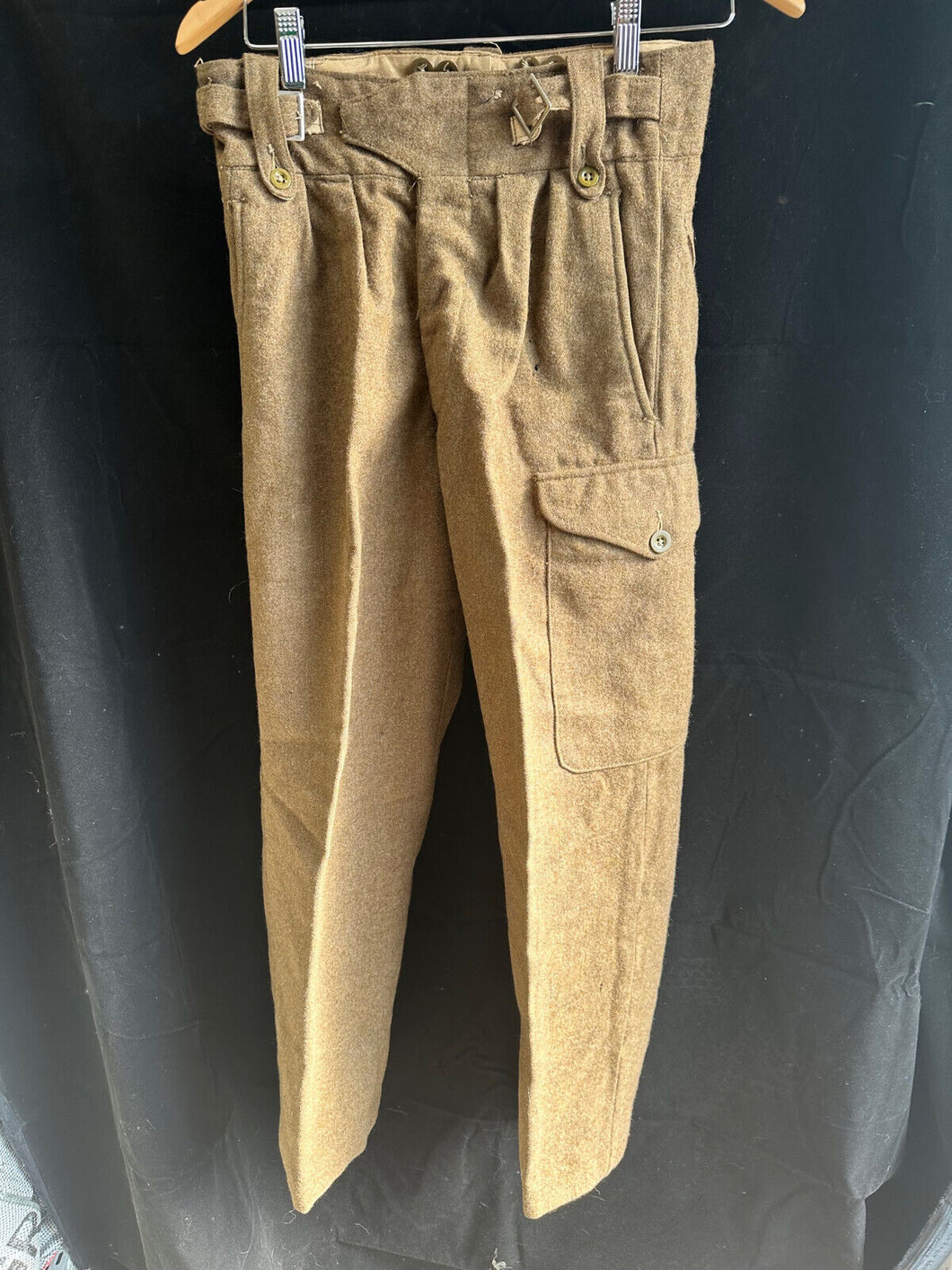 Original British Army Battledress Trousers - Small Size - 30