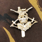 Genuine British Army Staybrite Cap Badge - Junior Leaders Regiment - The Militaria Shop