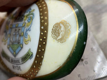 Load image into Gallery viewer, Original Victorian Crested China Ware Ornament / Lid - RYDE - Isle of Wight
