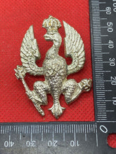 Load image into Gallery viewer, British Army 4th King&#39;s Own Hussars Modern Cast Cap Badge
