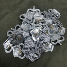 British Army Metal Rank Badge in Chromium plated metal - Small Crown - Staff Sgt - The Militaria Shop