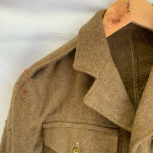 Load image into Gallery viewer, Original British Army Battledress Jacket - Size Ex.5 - 30&quot; Chest - ROF Chorley - The Militaria Shop
