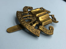 Load image into Gallery viewer, Original WW2 British Army Educational Corps Cap Badge
