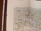 Original WW2 British Army GSGS OS Map of Great Britain - Brighton & Eastbourne - The Militaria Shop