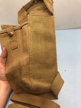 Load image into Gallery viewer, Original WW2 British Army 37 Pattern Bren / Utility Pouch - Auxilliary Pouch
