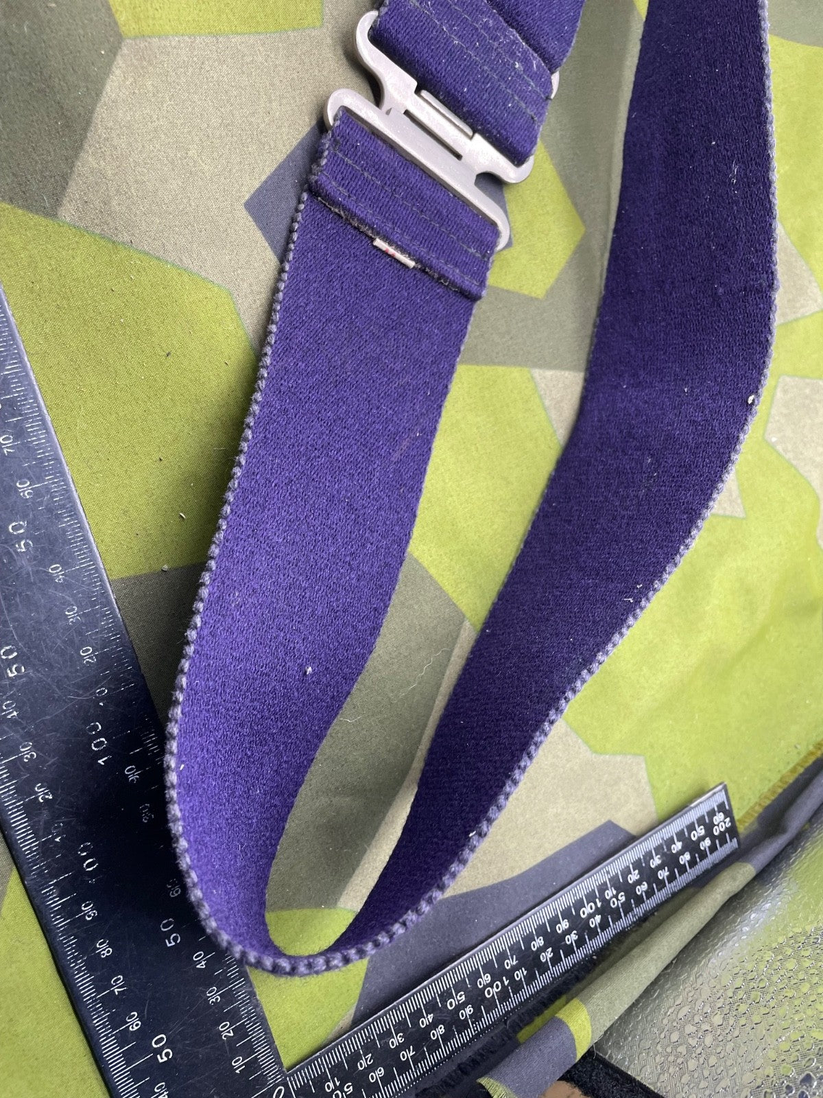 Original WW2 Onwards British Royal Navy Sailor's Stable Belt - 34" Waist - The Militaria Shop
