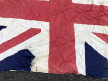 Load image into Gallery viewer, Original WW2 British Union Jack Flag  - Craft Paper Parts - 107cm x 78cm
