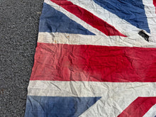 Load image into Gallery viewer, Original WW2 British Union Jack Flag - British Made - Large Size - 170x106cm
