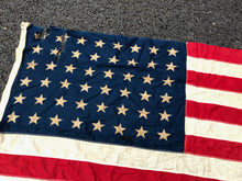 Load image into Gallery viewer, Original WW2 US Army 48 Stars &amp; Stripes Flag - 5ft x 3ft
