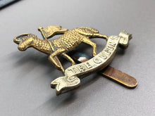 Load image into Gallery viewer, Original WW1 British Army Cap Badge - Queen&#39;s Royal Regiment (West Surrey)
