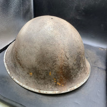 Load image into Gallery viewer, Original WW2 British/Canadian Army Mk3 &quot;Turtle&quot; Combat Helmet - The Militaria Shop
