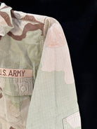 Gulf War US Army DCU Camouflaged Combat Field Coat/Jacket - Small/Long - The Militaria Shop