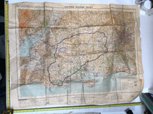 Charger l&#39;image dans la galerie, Original British Army GSGS Map - Exercise Surprise Packet - Hampshire / Dorset
