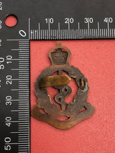 Charger l&#39;image dans la galerie, Original WW2 British Army Cap Badge - RAMC Medical Corps Bronze Officers Badge
