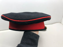 Load image into Gallery viewer, Original British Army WW2 Royal Artillery Officers Cap - Size 54cm
