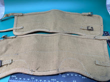 Charger l&#39;image dans la galerie, Original WW2 British / Canadian Army 37 Pattern Spats / Gaiters - 1943 Dated
