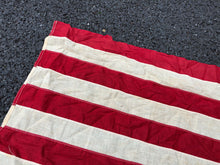 Load image into Gallery viewer, Original WW2 US Army 48 Stars &amp; Stripes Flag - 5ft x 3ft
