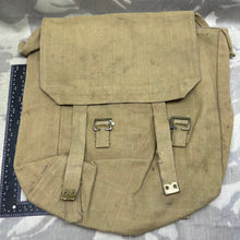 Load image into Gallery viewer, Original WW2 British Army 37 Pattern Webbing Large Pack - Wartime Dated
