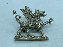 Load image into Gallery viewer, Original 1st Bn. The Monmouthshire Regiment Officer&#39;s Collar Badge - The Militaria Shop
