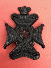 Load image into Gallery viewer, Victorian Crown British Army Cap/Helmet Badge - 60th Regiment Royal Rifle Corps
