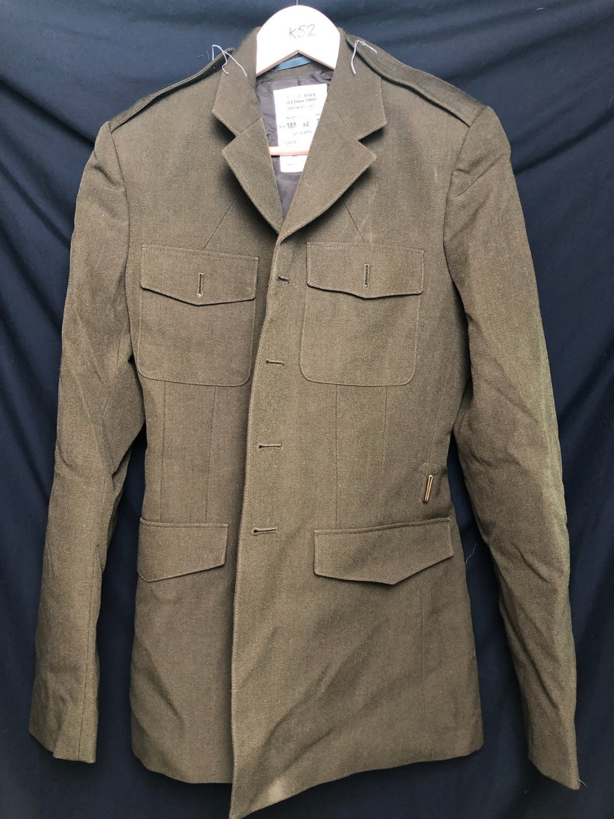 Grade 1 Used British Army No.2 Dress Uniform Jacket - Size 182/92/72 - The Militaria Shop