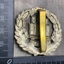 Load image into Gallery viewer, Original WW2 British Army Northamptonshire Regiment Cap Badge
