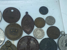 Load image into Gallery viewer, Original Large Group of Coins, Coronation Medals &amp; Medallions
