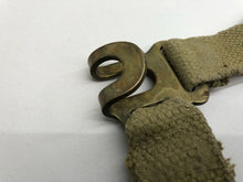 Load image into Gallery viewer, Original WW2 British Army 37 Pattern Canvass L Straps Set
