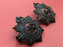 Charger l&#39;image dans la galerie, Original WW2 British Army Royal Army Service Corps RASC Collar Badges Pair
