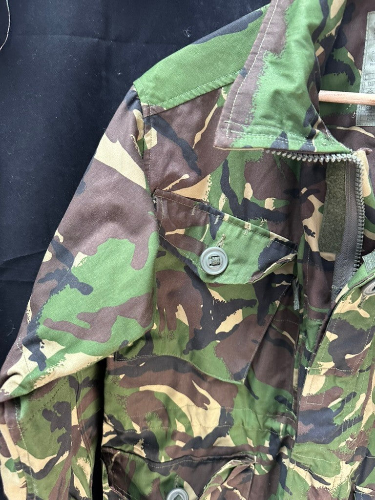 Genuine British Army DPM Camouflaged Combat Field Jacket - Size 160/88 - The Militaria Shop