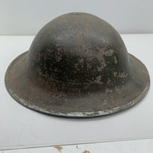 Load image into Gallery viewer, Original WW2 British Army Mk2 Combat Brodie Helmet - South African Made
