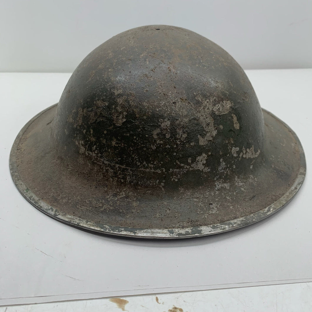 Original WW2 British Army Mk2 Combat Brodie Helmet - South African Made