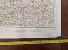 Original WW2 British Army GSGS OS Map of England - Chard & Axminster - The Militaria Shop