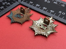 Load image into Gallery viewer, Original British Army Royal Army Service Corps RASC Collar Badges Pair
