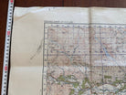 Original WW2 British Army OS Map of Scotland - Perth & Strath Earn - The Militaria Shop