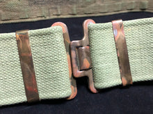 Charger l&#39;image dans la galerie, Original British Army WW2 37 Pattern Combat Belt - 42&quot; Waist
