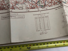 Load image into Gallery viewer, Original WW2 German Army Map of UK - Manchester / Liverpool / North West England
