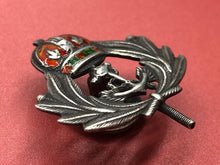 Load image into Gallery viewer, Original WW1 British Royal Navy Sterling Silver Sweetheart Brooch / Lapel Pin
