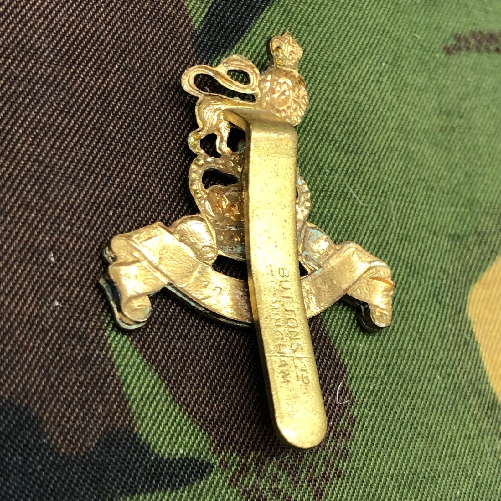 Original British Army Cap Badge - Royal Army Pay Corps - The Militaria Shop