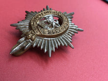 Load image into Gallery viewer, Original WW2 British Army Cap Badge - Worcestershire Regiment
